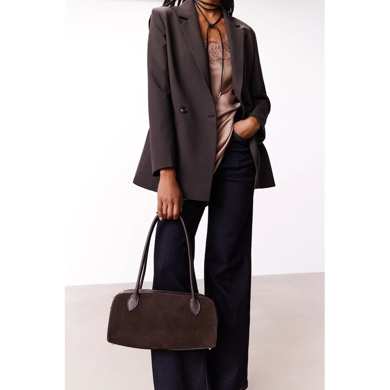 Semišová kabelka Answear.LAB 65781396