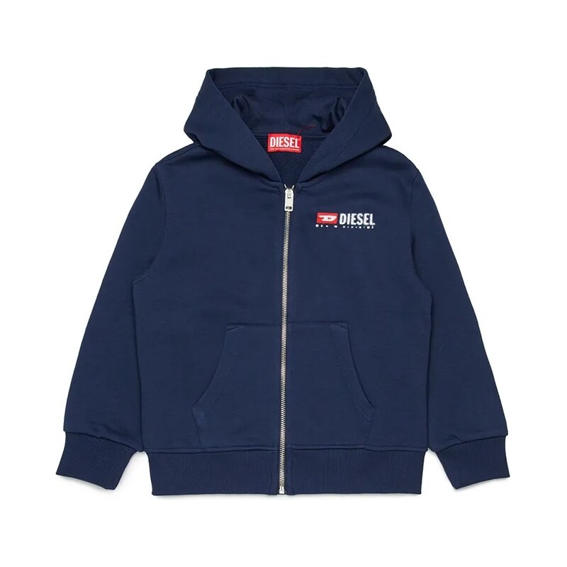 Detská bavlnená mikina Diesel SDROPSHOODZ OVER SWEAT-SHIRT 66890609