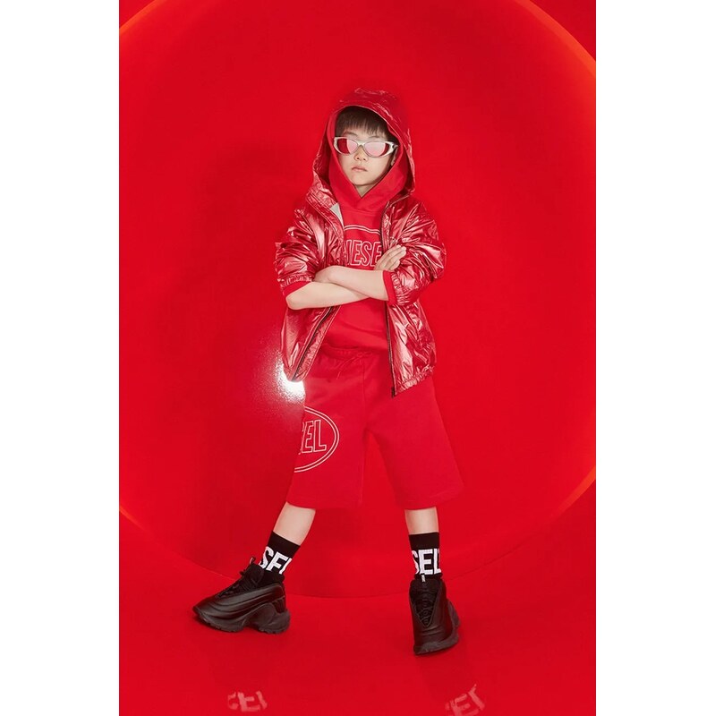 Detské bavlnené šortky Diesel PCIRCLE SHORT SHORTS 66890622