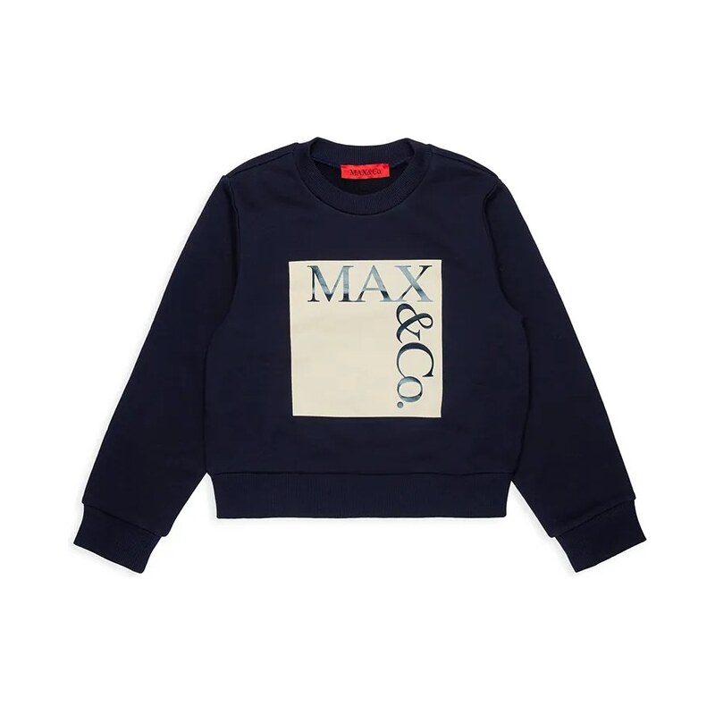Detská bavlnená mikina MAX&Co. MAXS3F SWEAT-SHIRT 66890632