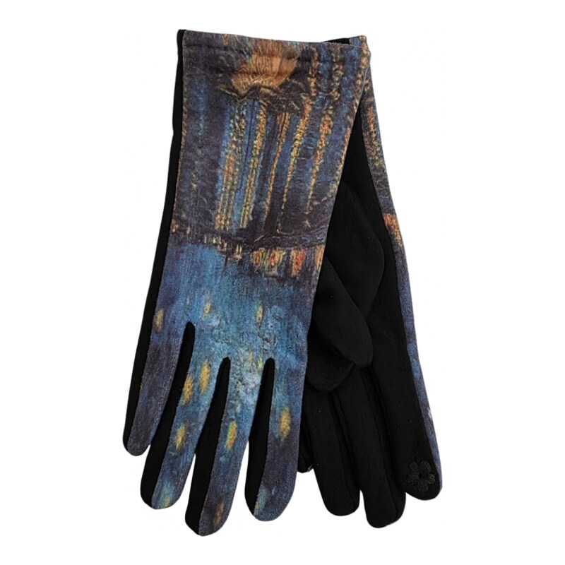 Katrins Fashion Dámske elegantné rukavičky Van Gohg 66890699
