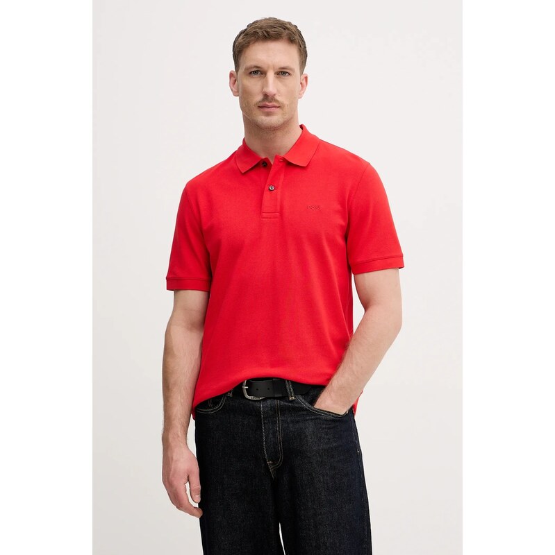 Bavlnené polo tričko BOSS Pallas 66890787