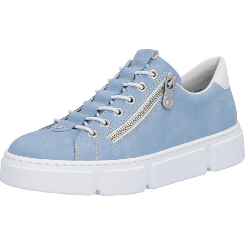Rieker Nízke tenisky svetlomodrá / biela 29672257