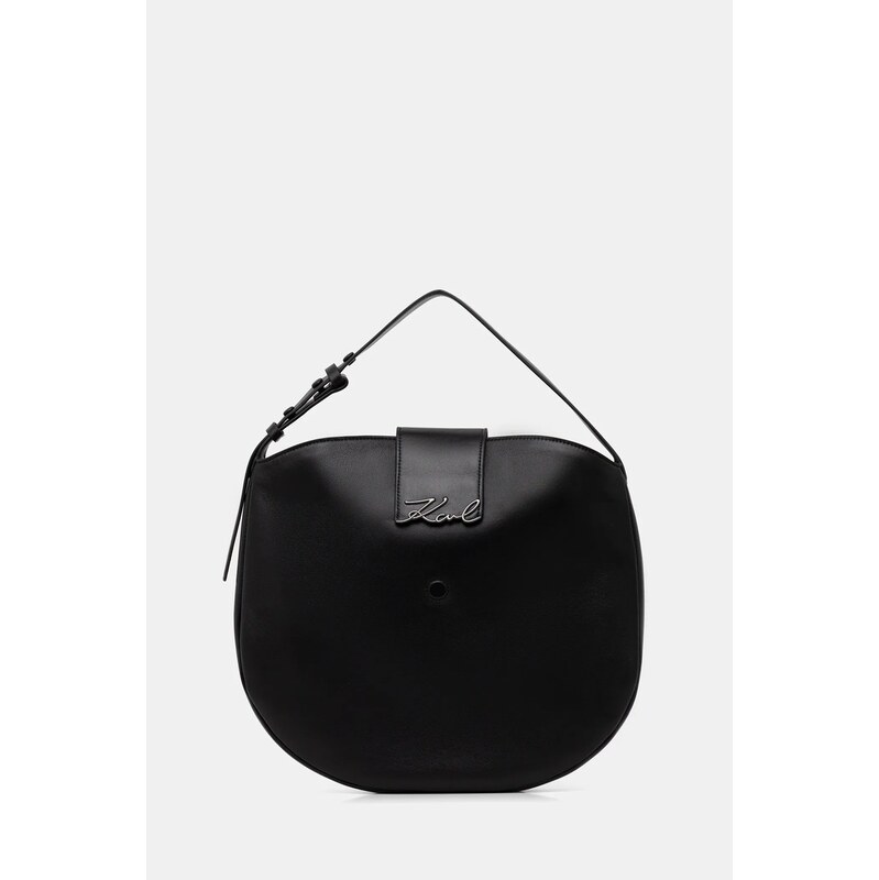 Kožená kabelka Karl Lagerfeld K/SIGNATURE 66897816