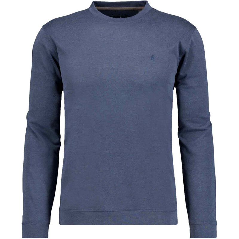 Pánske modré soft-knit Velvet touch tričko RAGMAN 66970035