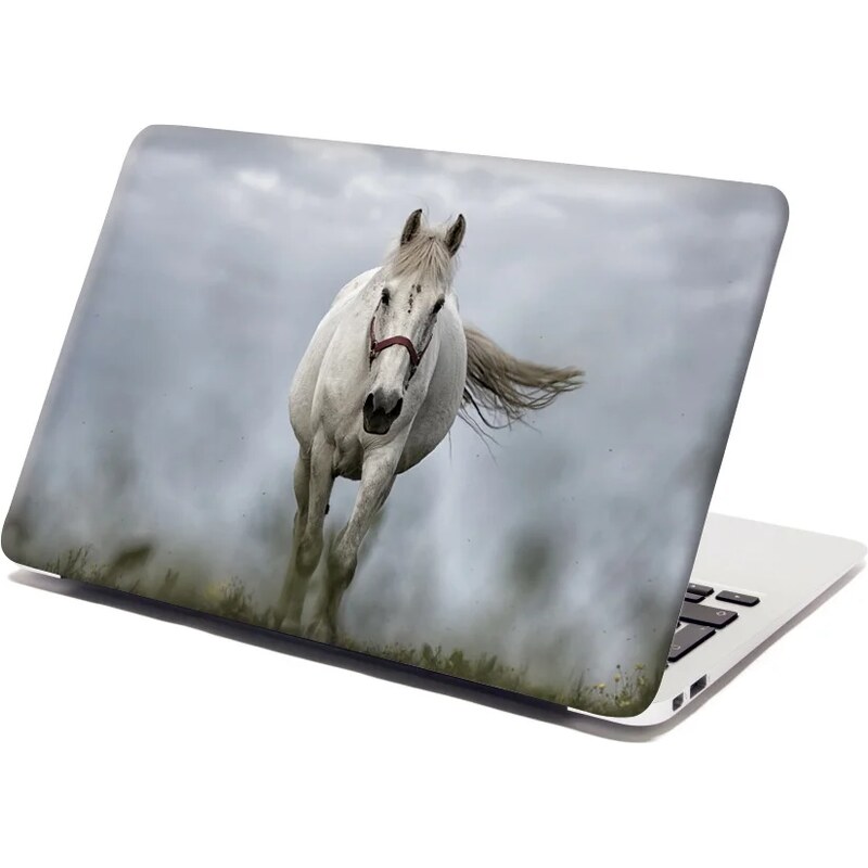 Sablio Samolepka na notebook Biely kôň 3 65098825