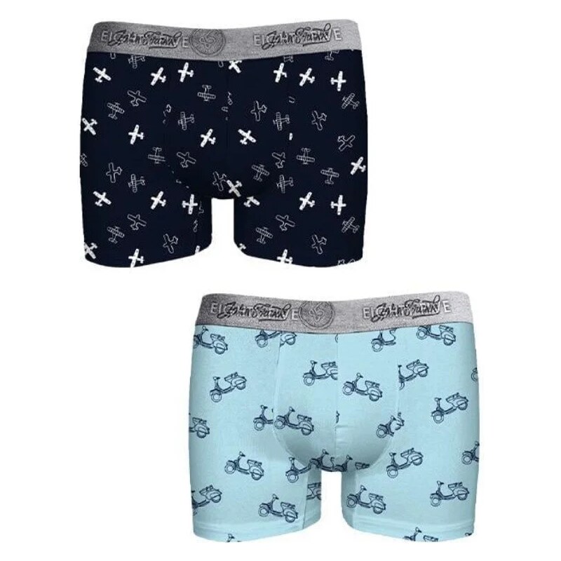 Pánske boxerky John Frank JF2BEF32 2pack 62267704
