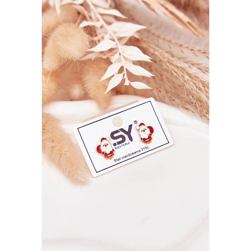 Boto Náušnice Mikuláši ze chirurgické oceli 66892330