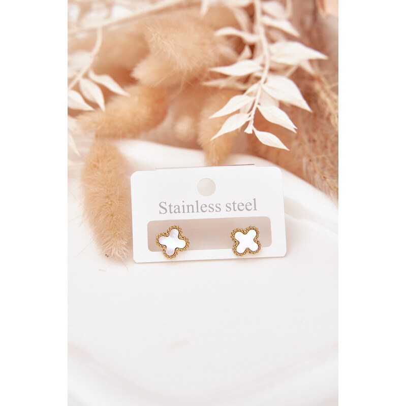 Boto Náušnice z nerezové oceli Perle-zlaté 66892336