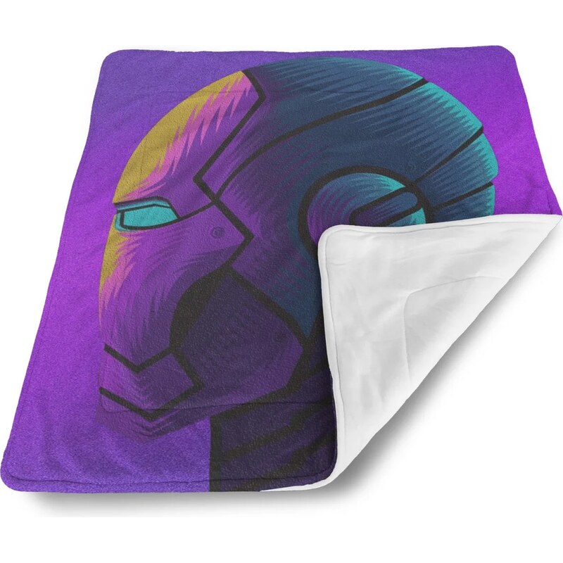 Sablio Deka pre bábätko Iron Man Helma na fialovej 62633558