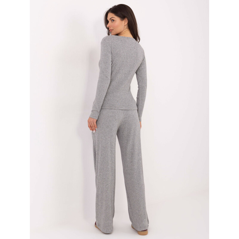 FPrice Nohavice SM SP A1572.16 sivé 66892328