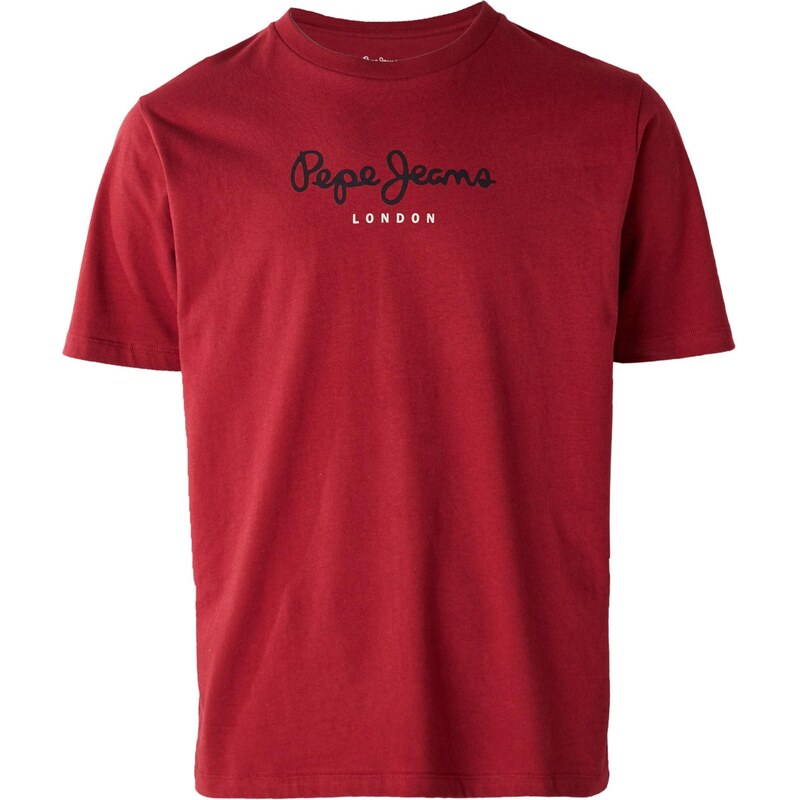 Pepe Jeans Tričko EGGO ohnivo červená / čierna / biela 66897913
