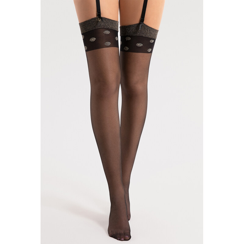 Pančuchy na podväzkový pás Fiore Luxe 15 DEN O4100 52909488