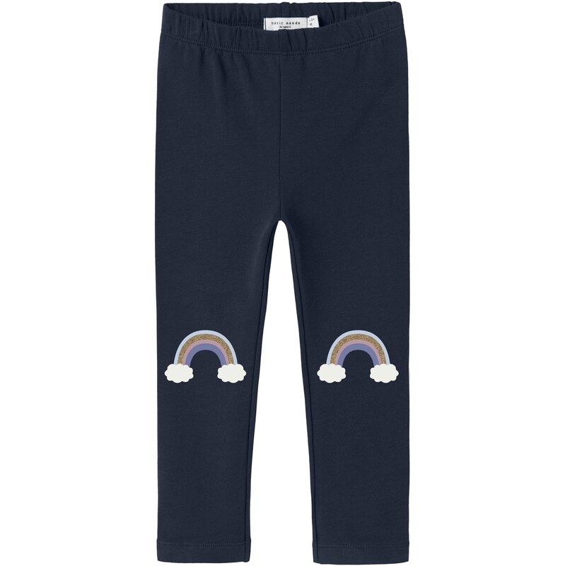 NAME IT Legíny NMFDAVINA tmavomodrá / zlatá / tmavofialová / biela 66897918