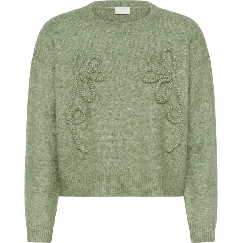 Kaffe Sveter KAMelania sivá melírovaná 66897960