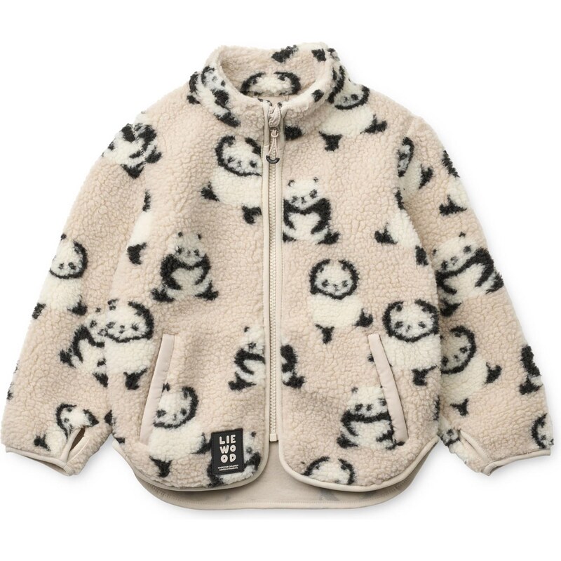 Liewood Prechodná bunda Nolan tmelová / čierna / biela 66897964