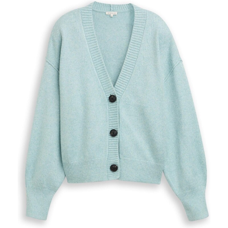 TOM TAILOR Kardigán tyrkysová 66897978