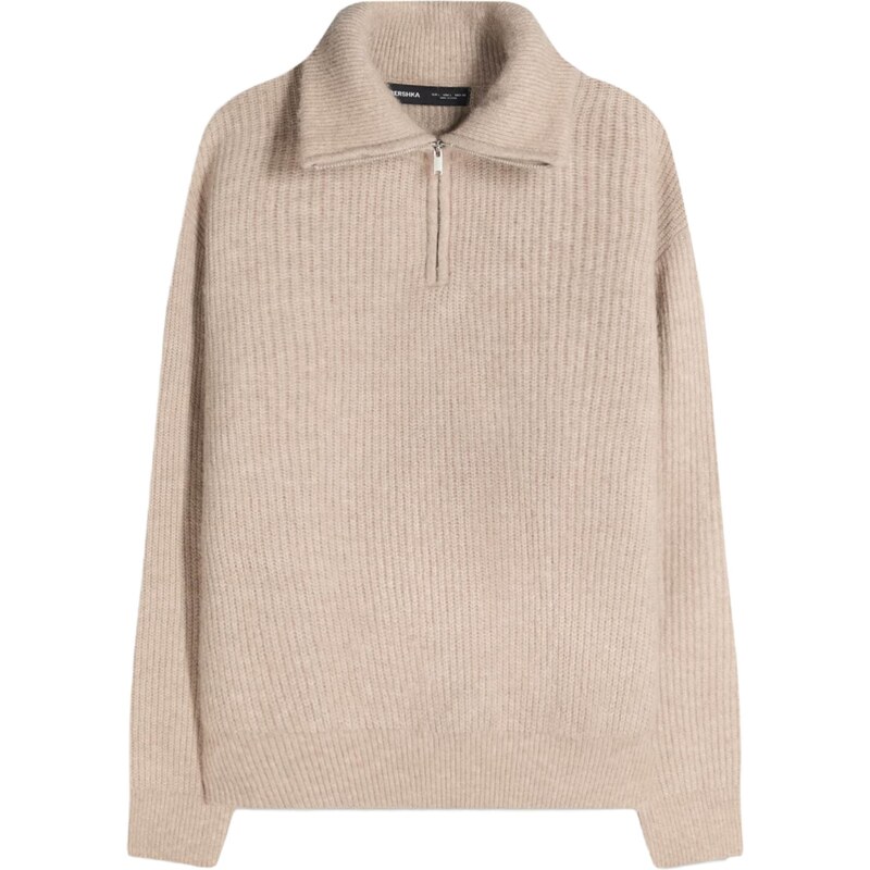 Bershka Sveter béžová 66898257