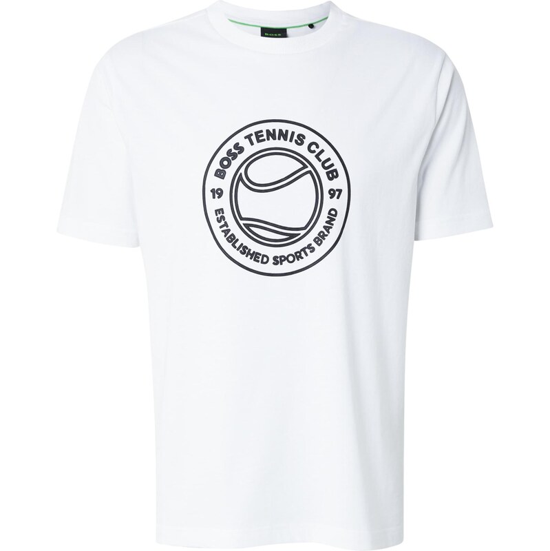 BOSS Tričko čierna / biela 66898310