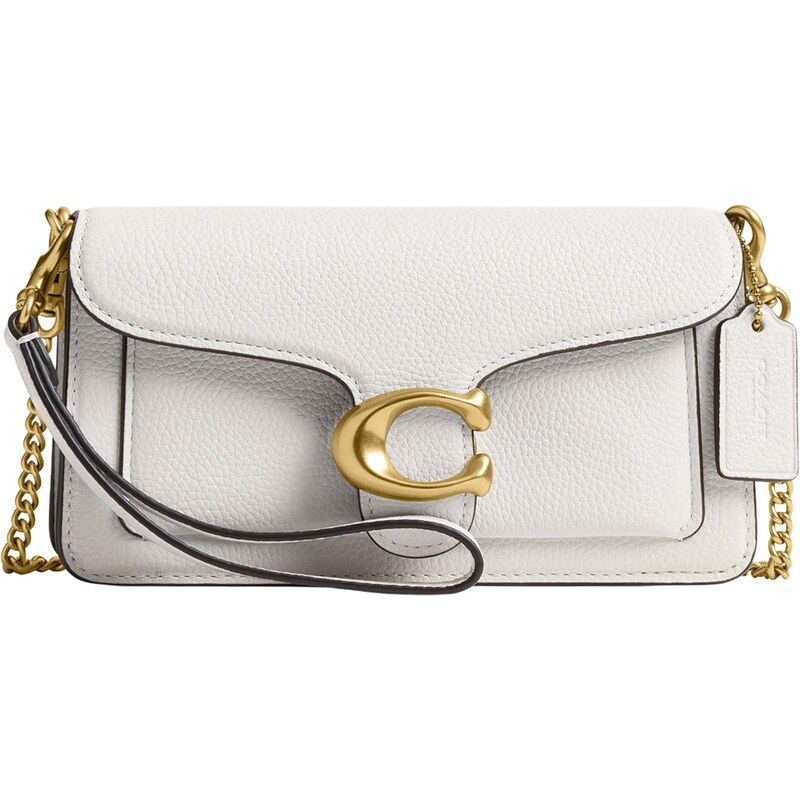 COACH Taška cez rameno TABBY šedobiela 66898377