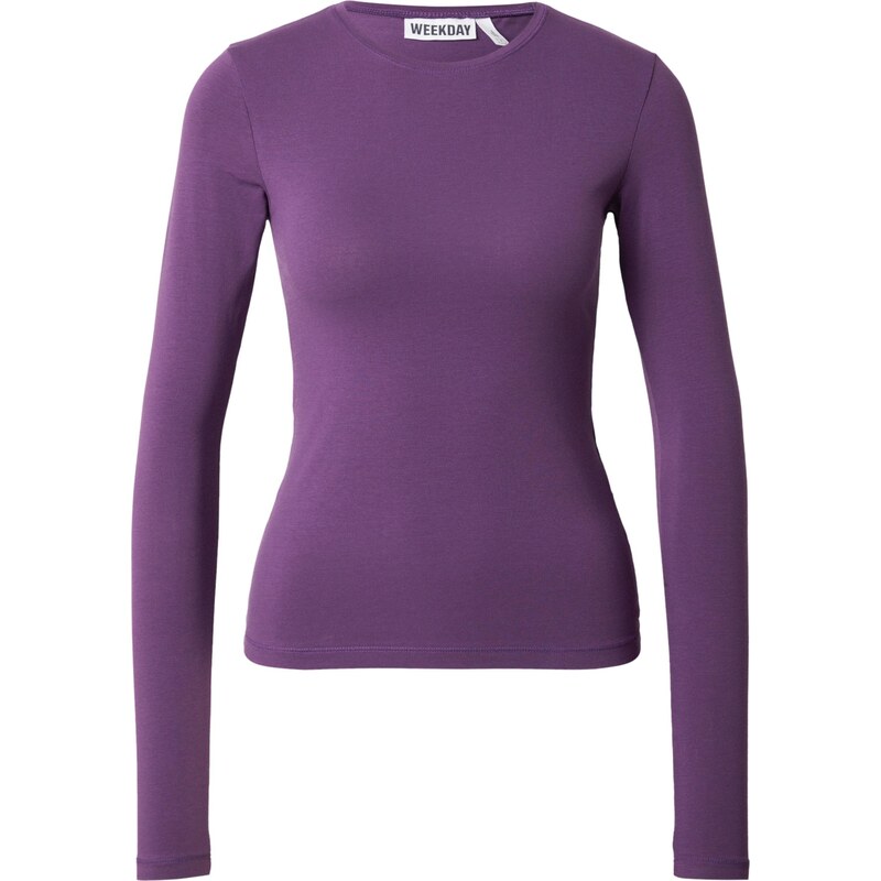 WEEKDAY Tričko černicová 66898384