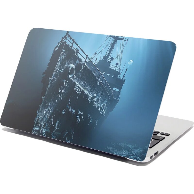 Sablio Samolepka na notebook Vrak lode na dne mora 65112489