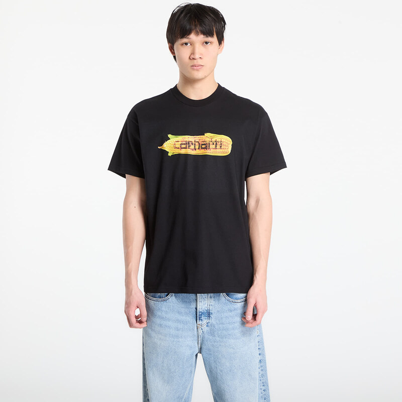 Tričko Carhartt WIP S/S Hot Cob T-Shirt UNISEX Black S 66907377