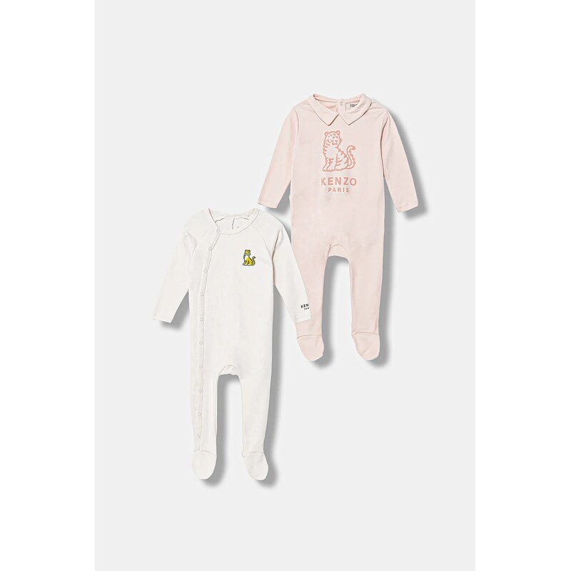 Detský bavlnený overal Kenzo Kids 2-pak 65261118