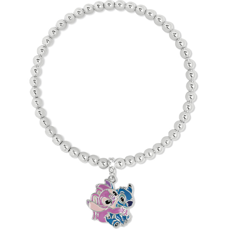 Detský náramok Disney s príveskom Stitch & Angel BF00806SRWL.PH 67010023