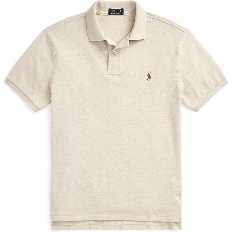 Polo Ralph Lauren Tričko béžová melírovaná / čokoládová 54336483