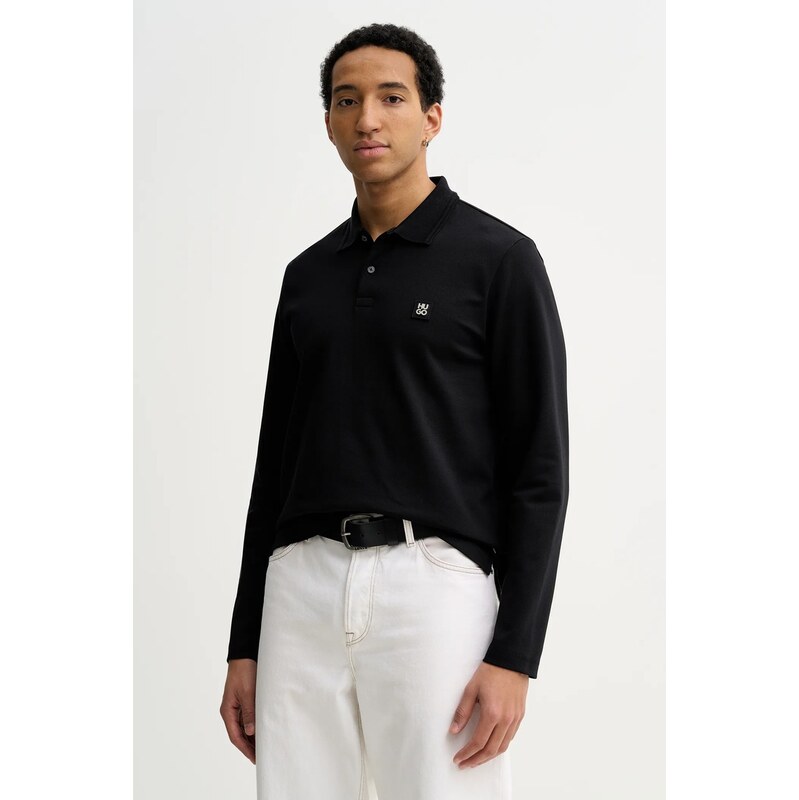 Tričko s dlhým rukávom HUGO Dinote 66916051