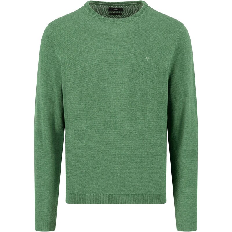 Pánsky zelený pulóver Air Cotton s kašmírom FYNCH-HATTON 66909881