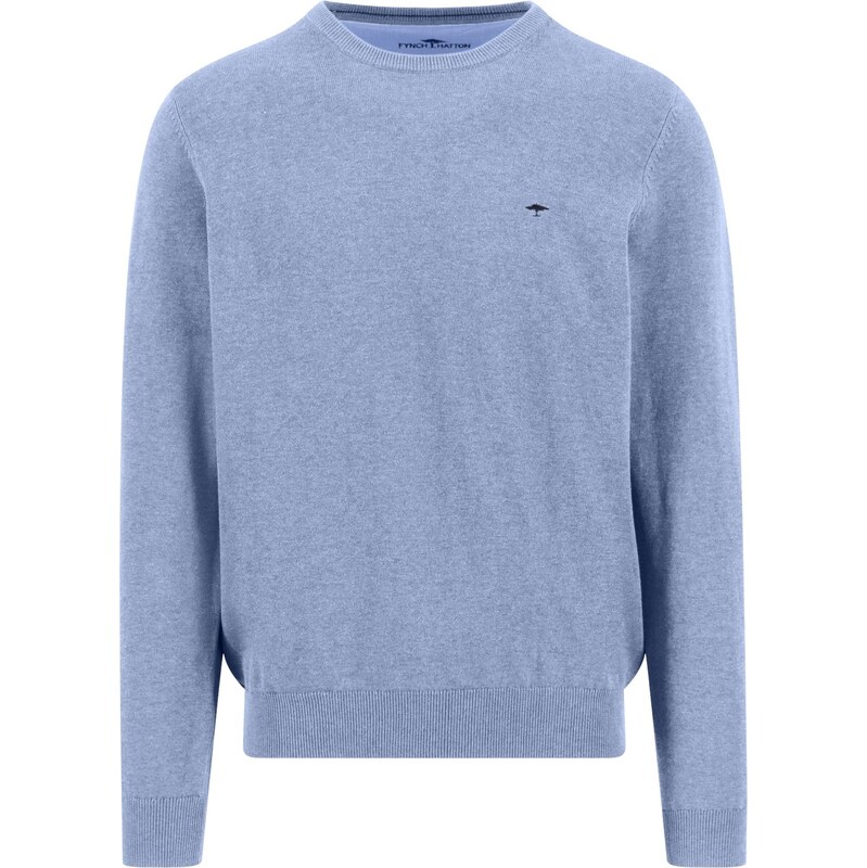 Pánsky svetlomodrý bavlnený pulóver FYNCH-HATTON 66909882