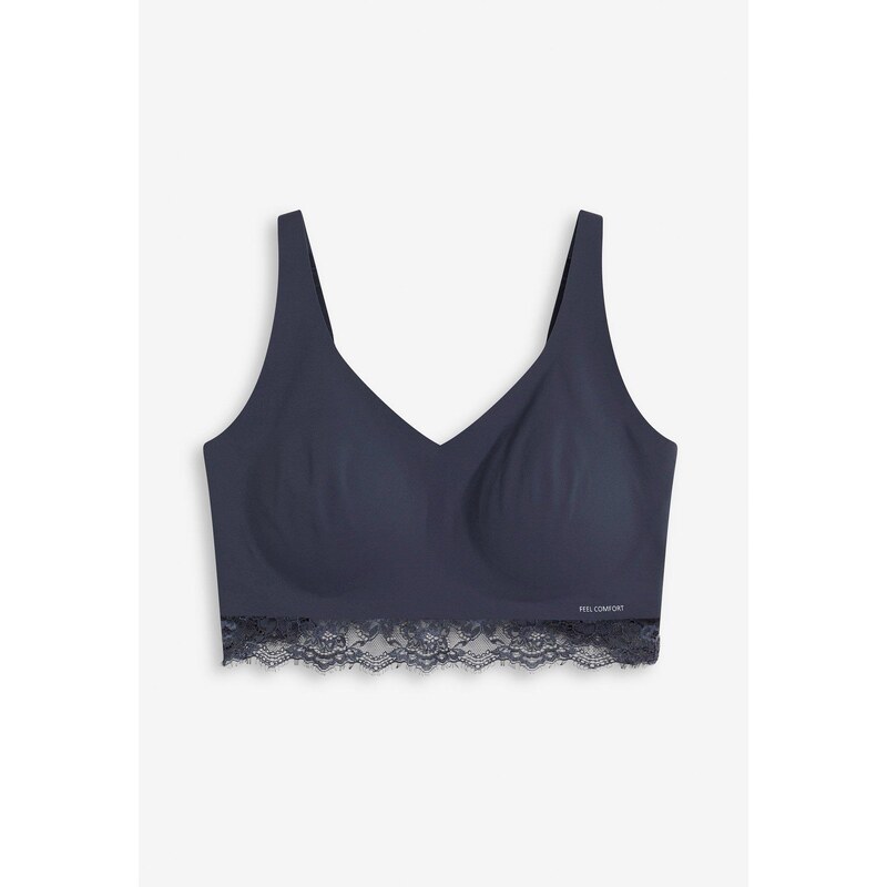 bonprix Vatovaná podprsenka bralette, seamless, Feel Comfort, farba 65262386