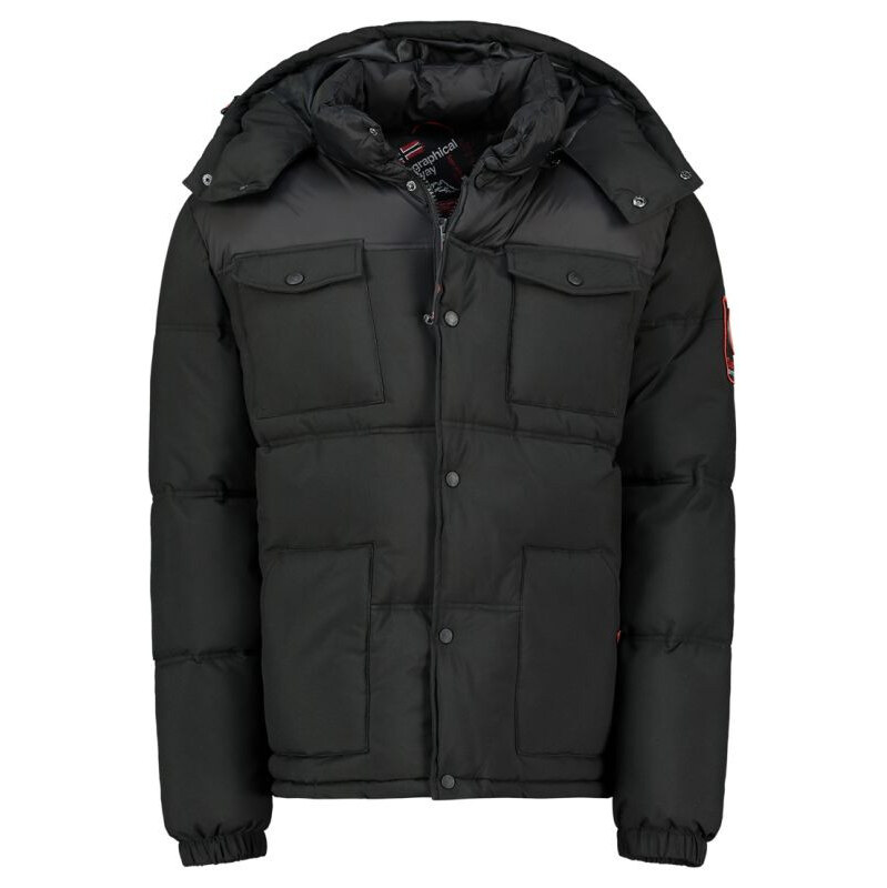 Geographical Norway Geografické Nórsko Pánska bunda BAREDA DB BLACK 66910545