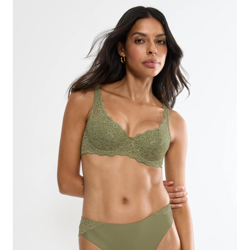 Dámska podprsenka Amourette WHP - GREEN - zelená 7855 - TRIUMPH 66910751