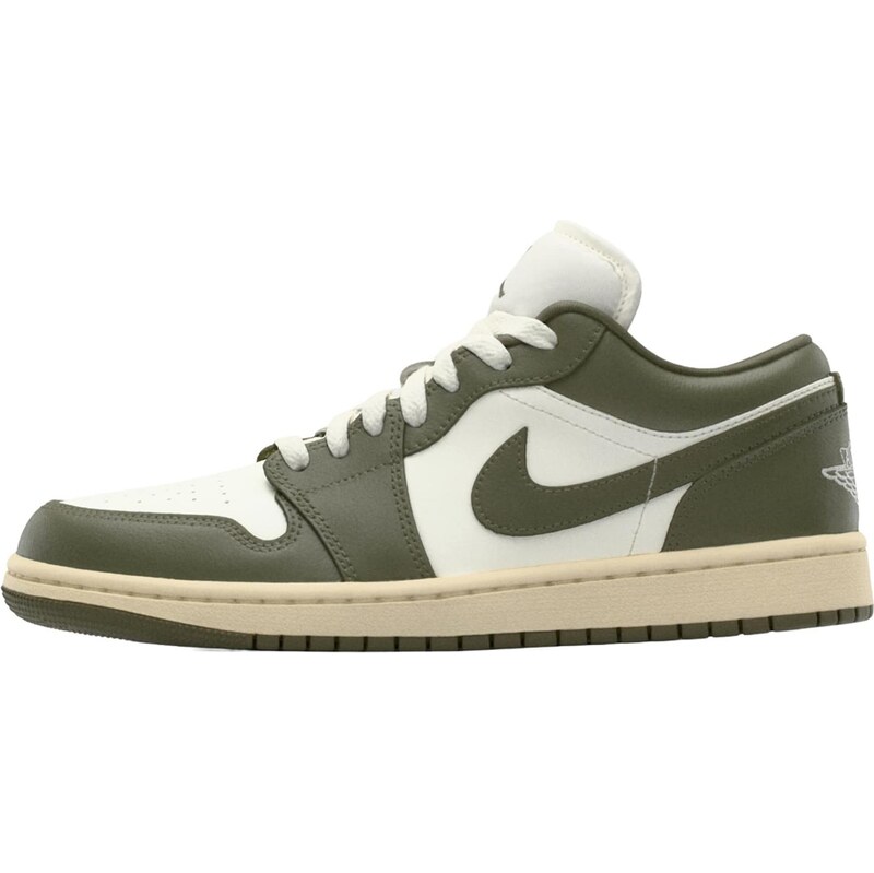 Jordan Nízke tenisky AIR JORDAN 1 nebielená / olivová 66916254