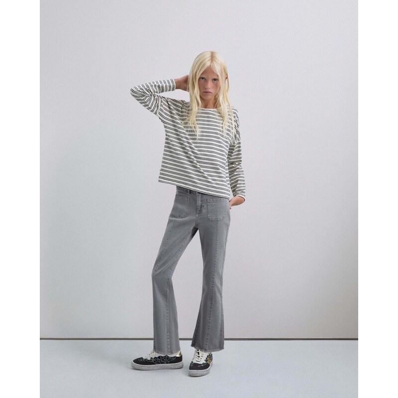 Scalpers Tričko čierna / biela 66916256