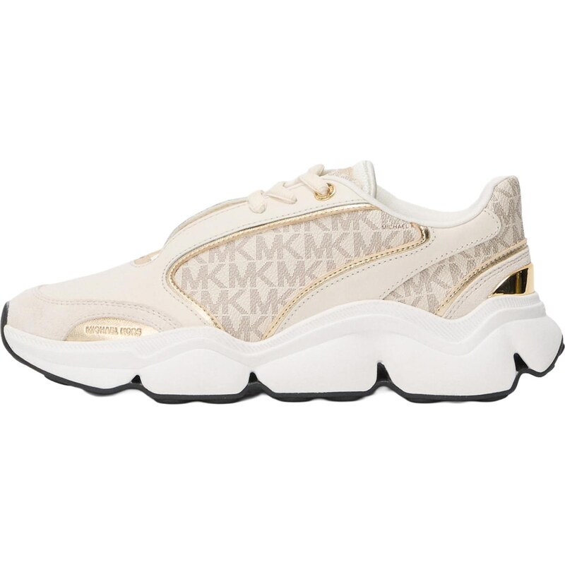 MICHAEL Michael Kors Nízke tenisky Renny krémová / hnedá / zlatá 66916291