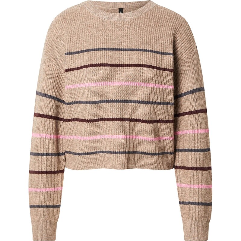 ONLY Sveter ONLIBI enciánová / čokoládová / brokátová / ružová 66916296