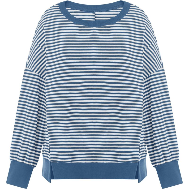 Imily Bela Mikina modrá / biela 66916308