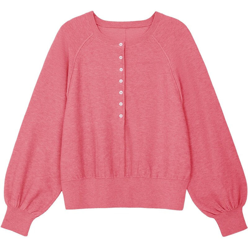 Imily Bela Sveter ružová 66916342