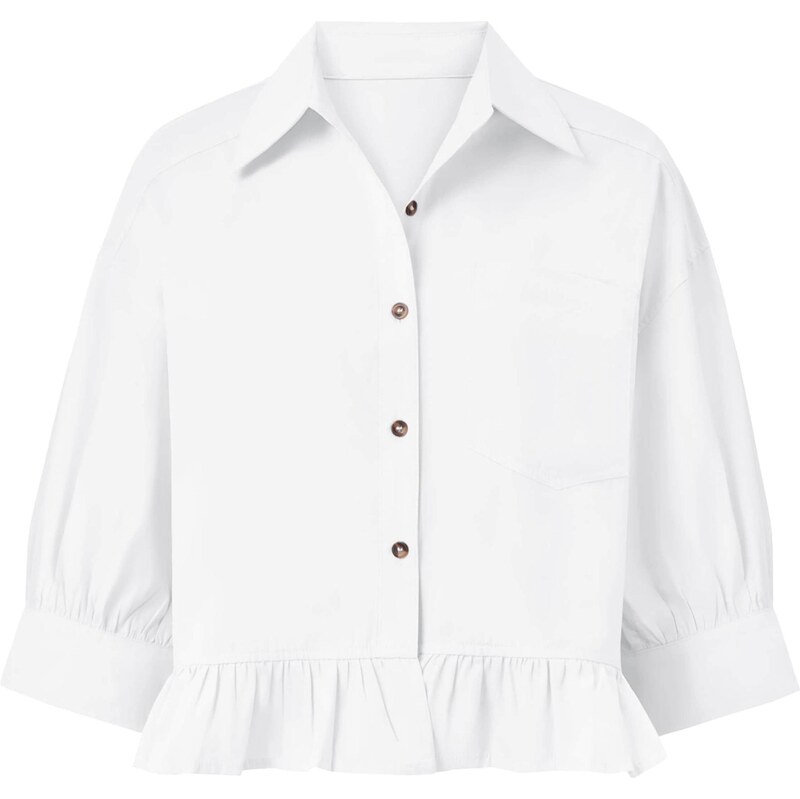 Imily Bela Blúzka biela 66916425