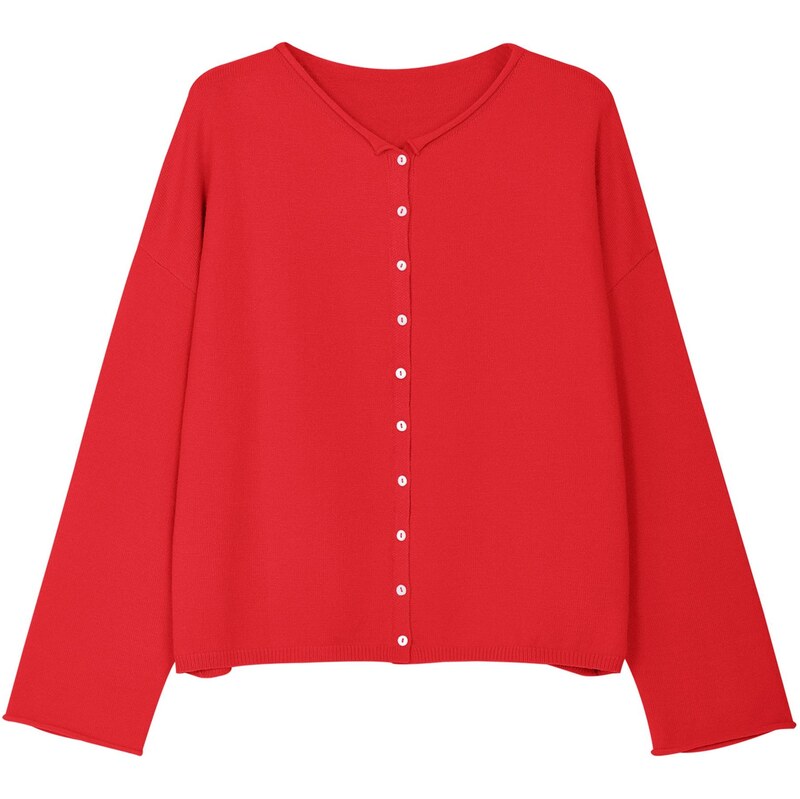 Imily Bela Kardigán červená 66916429