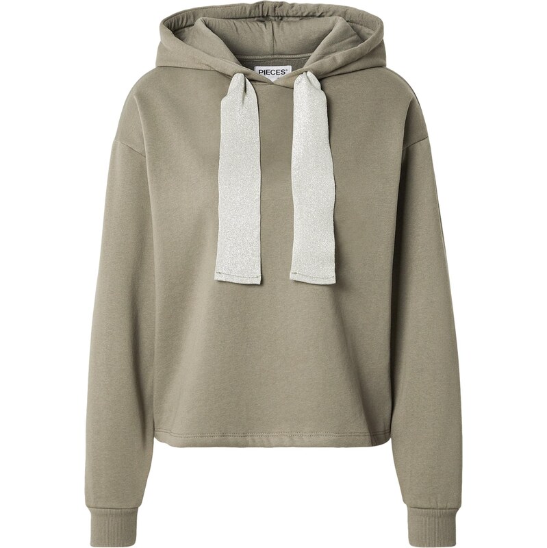 PIECES Mikina PCCHILLI zelená 66916465