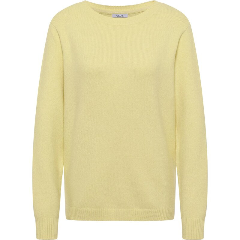 CECIL Sveter žltá 66916482