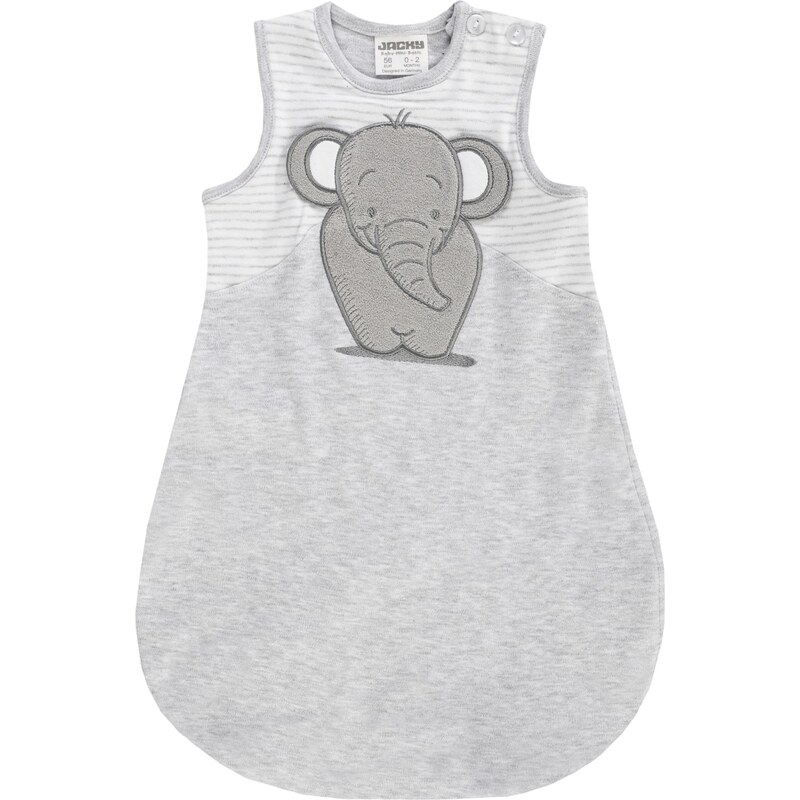 JACKY Spací vak sivá / svetlosivá / biela 66916532