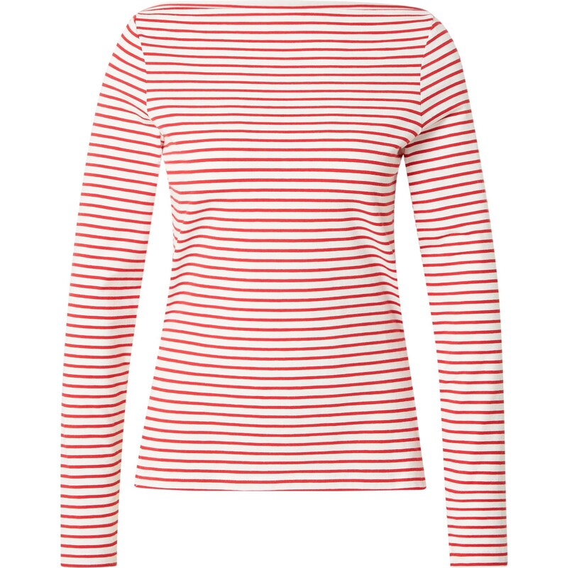 ONLY Tričko ONLKISS karmínovo červená / biela 66916567