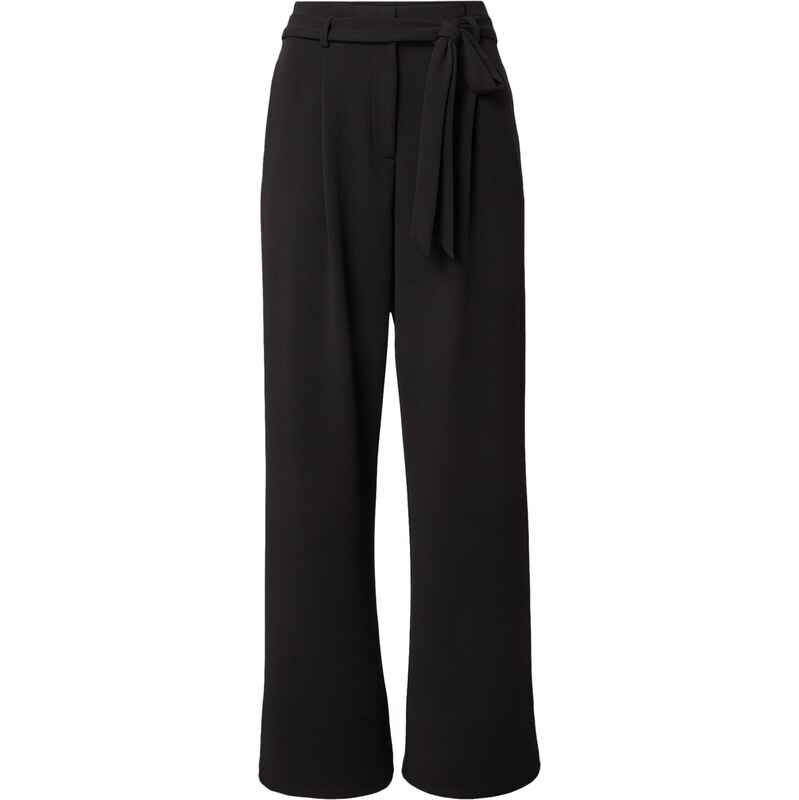 VILA Plisované nohavice VIHILDA čierna 66916610