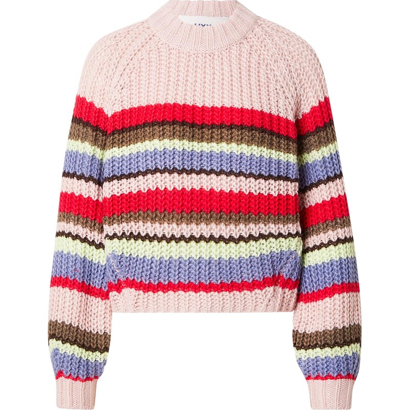 JJXX Sveter JXKELLY kráľovská modrá / čokoládová / slivková / krvavo 66916615